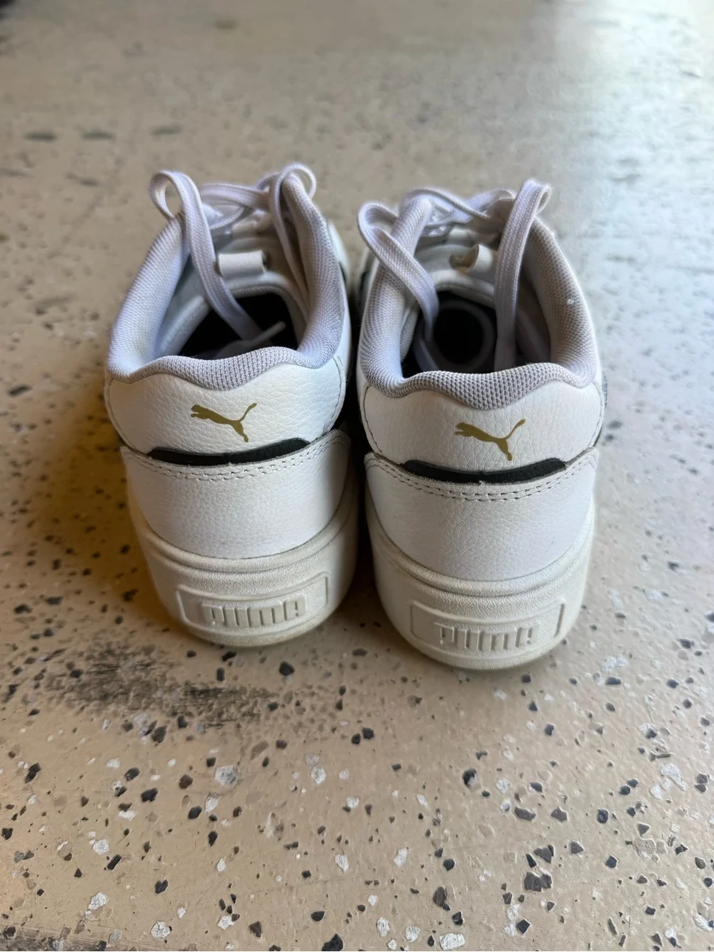 Puma Women's White Platform Sneakers